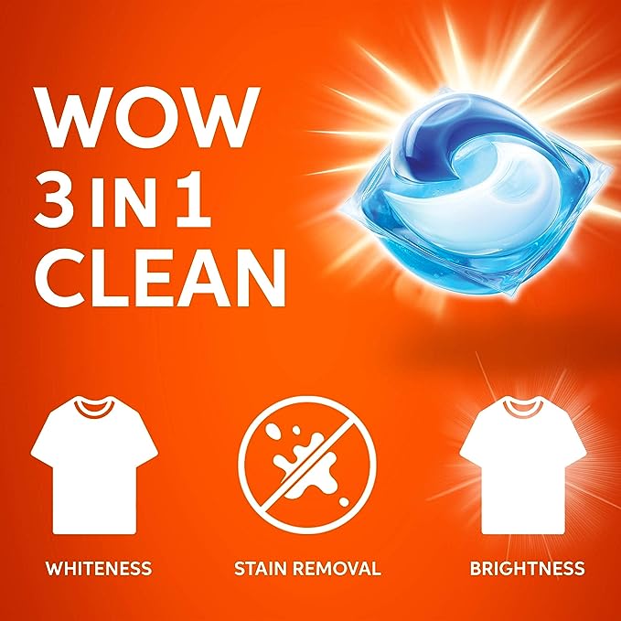 Tide Matic 3in1 PODs Liquid Detergent Pack 18 Count for Both Front Load and Top Load Washing Machines Tide Matic 3in1 PODs Liquid Detergent Pack 18 Count for Both Front Load and Top Load Washing Machines